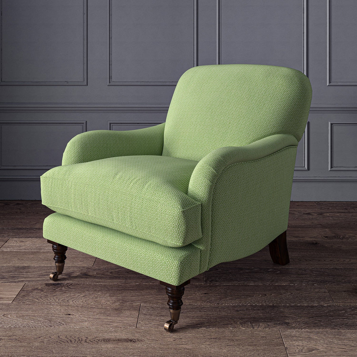Linwood Ripple Pear FR Made to Measure Curtains