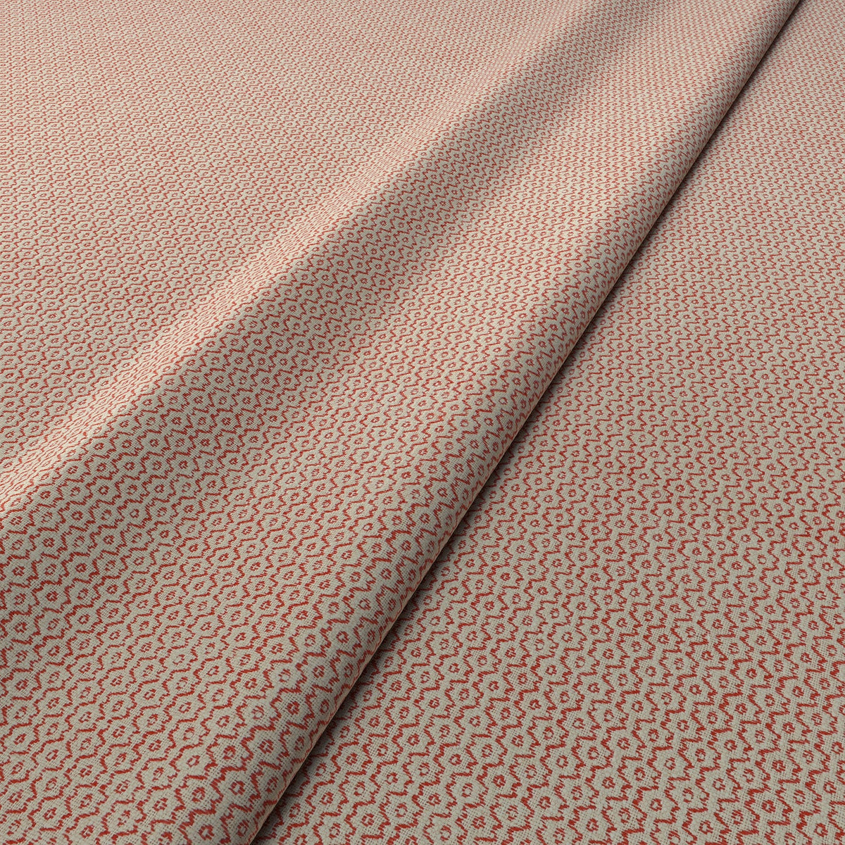 Linwood Ripple Persimmon Made to Measure Curtains