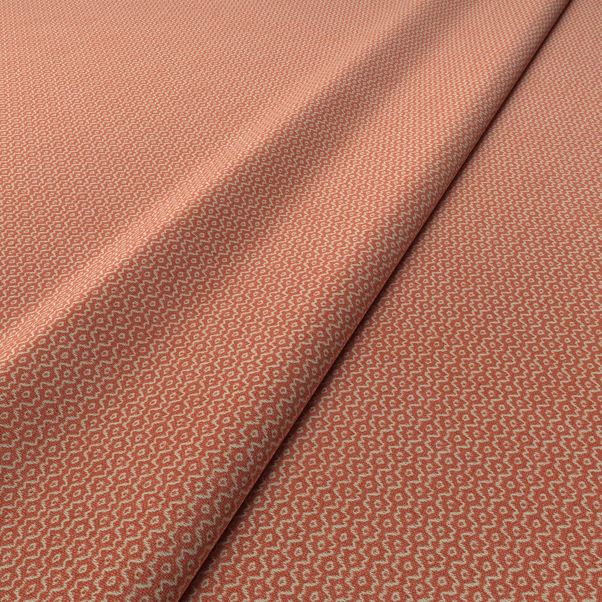Linwood Ripple Salmon FR Made to Measure Roman Blinds