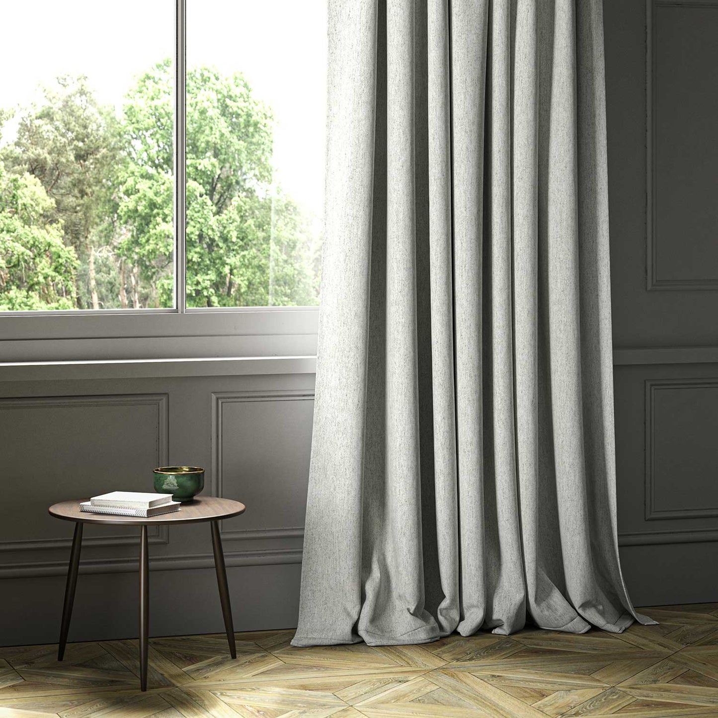 Linwood Lana Frost FR Made to Measure Curtains