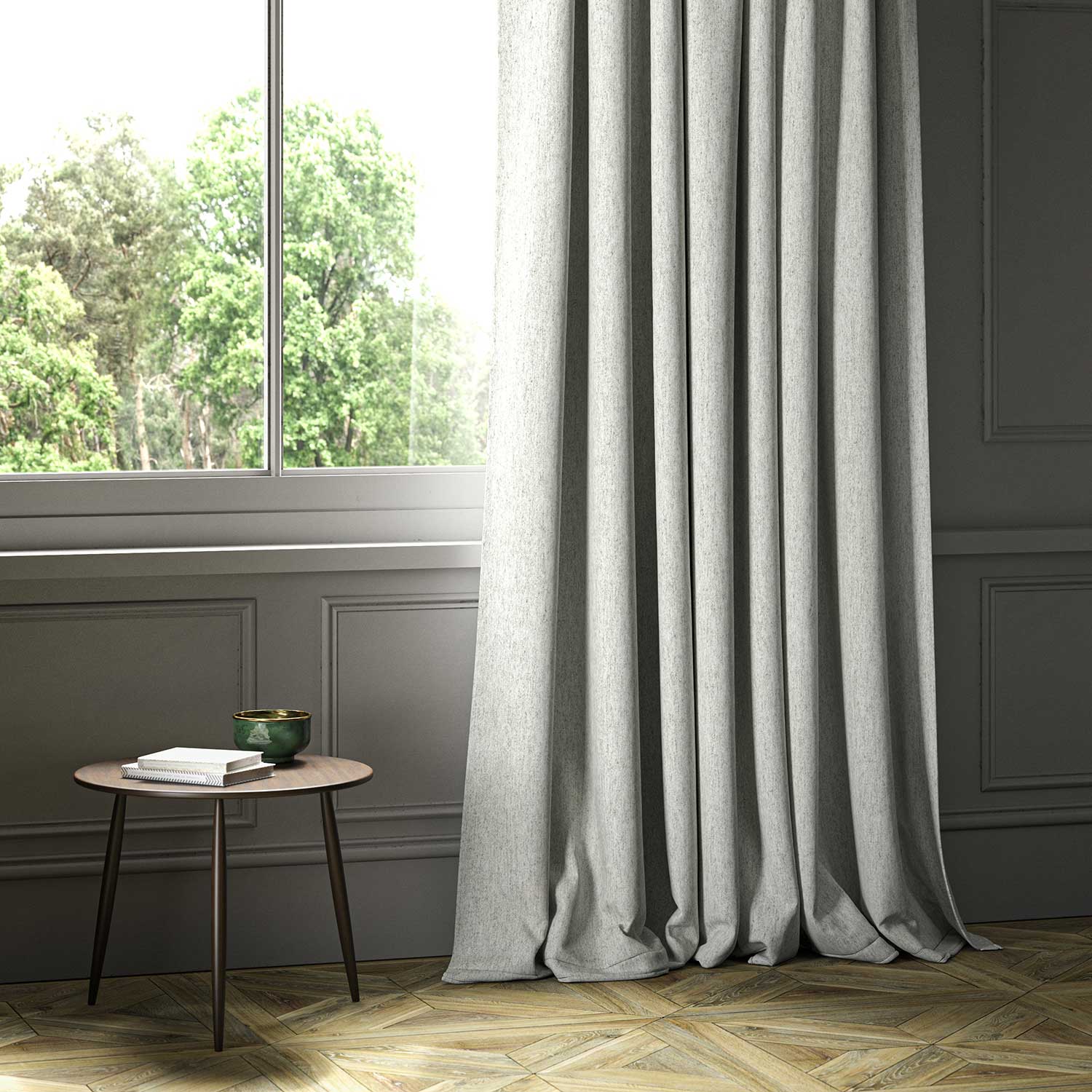 Linwood Lana Frost FR Made to Measure Curtains