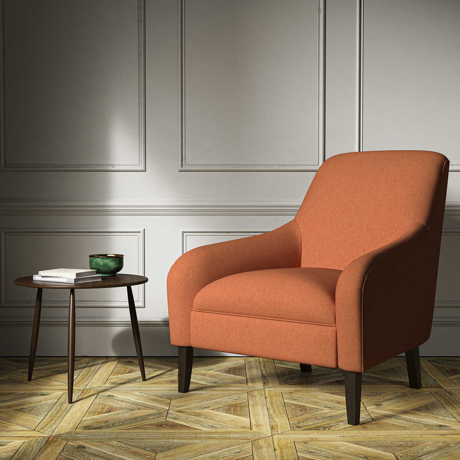 Linwood Lana Apricot FR Made to Measure Curtains