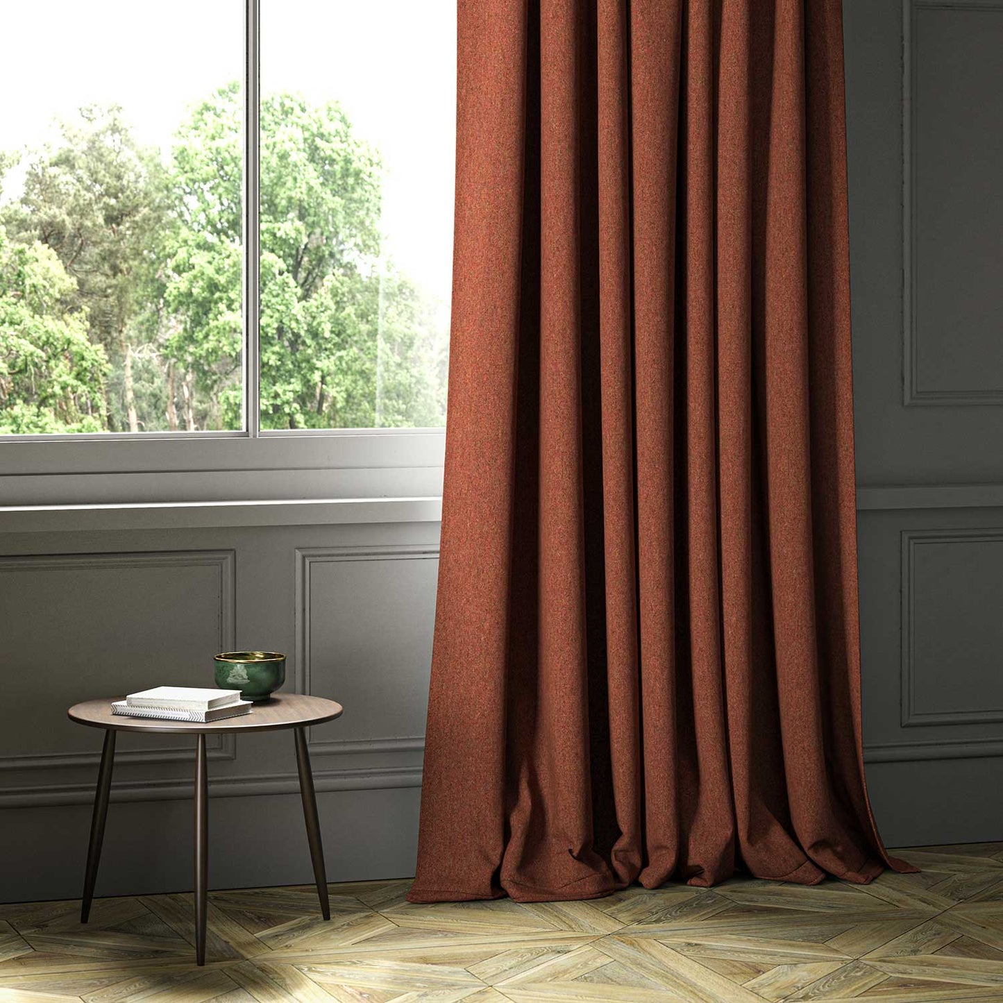 Linwood Lana Sienna FR Made to Measure Curtains