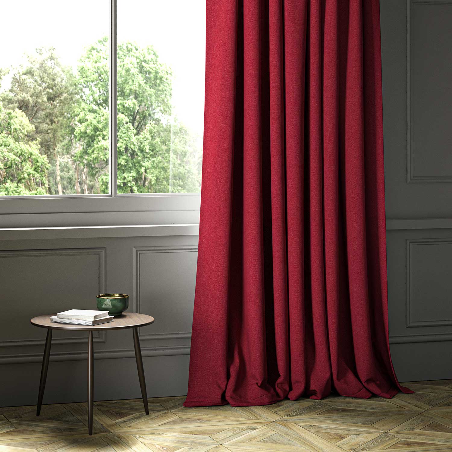 Linwood Lana Jasper FR Made to Measure Curtains