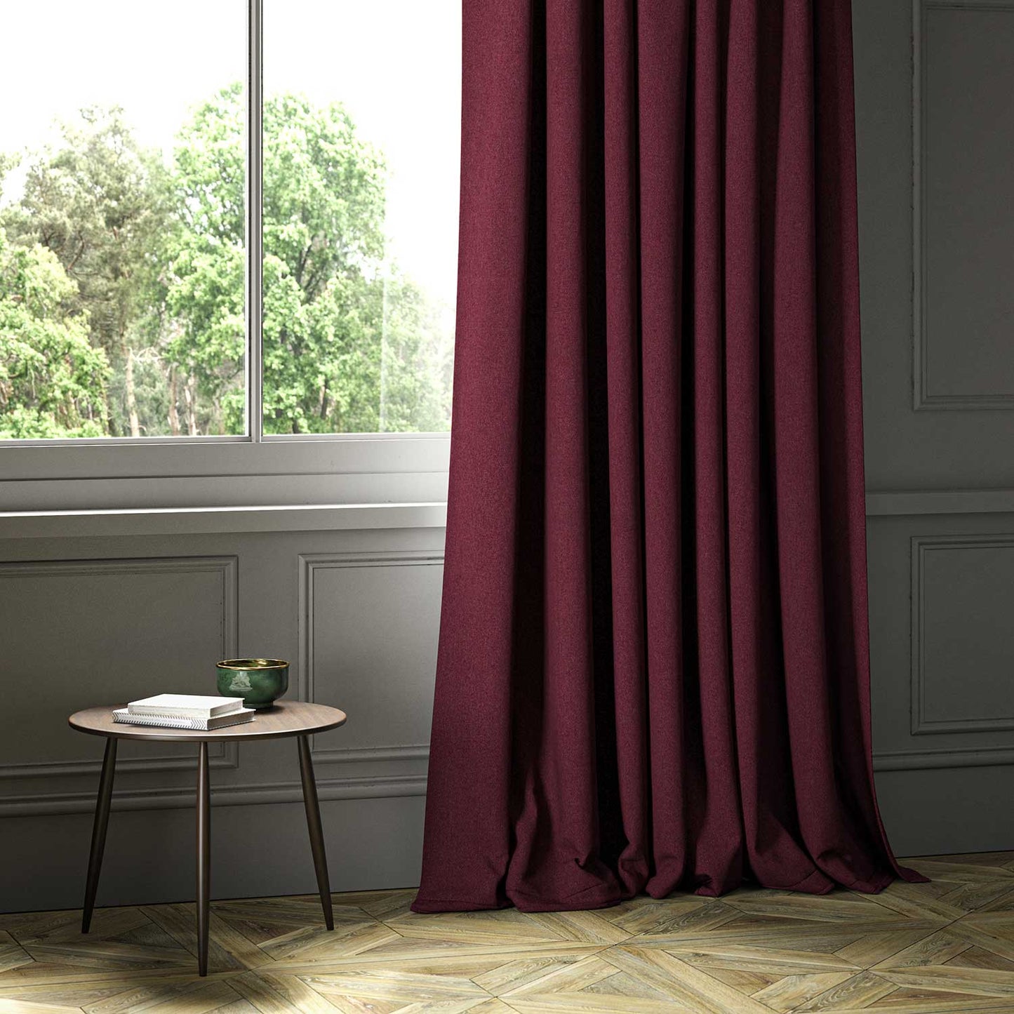 Linwood Lana Ruby FR Made to Measure Curtains