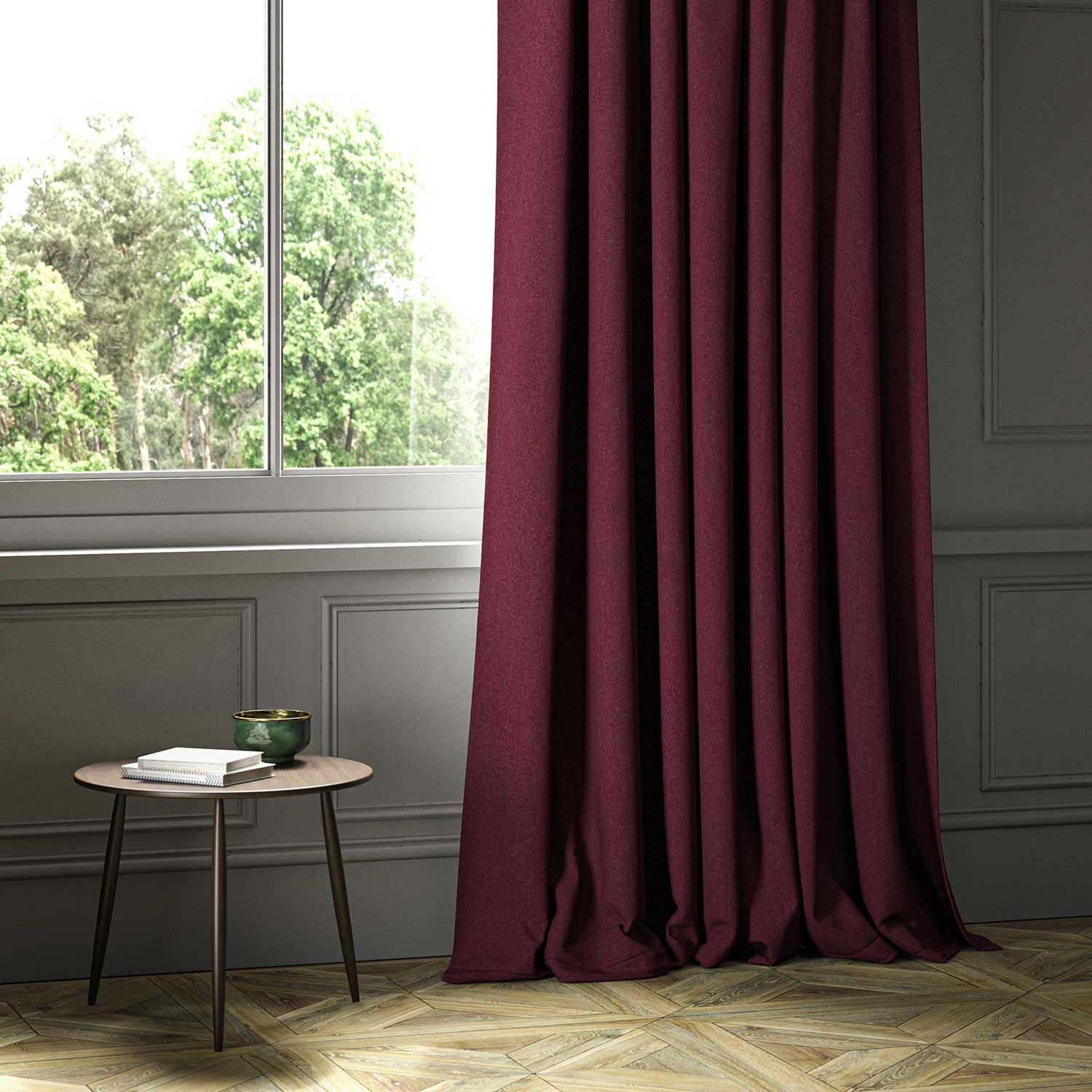 Linwood Lana Ruby FR Made to Measure Curtains
