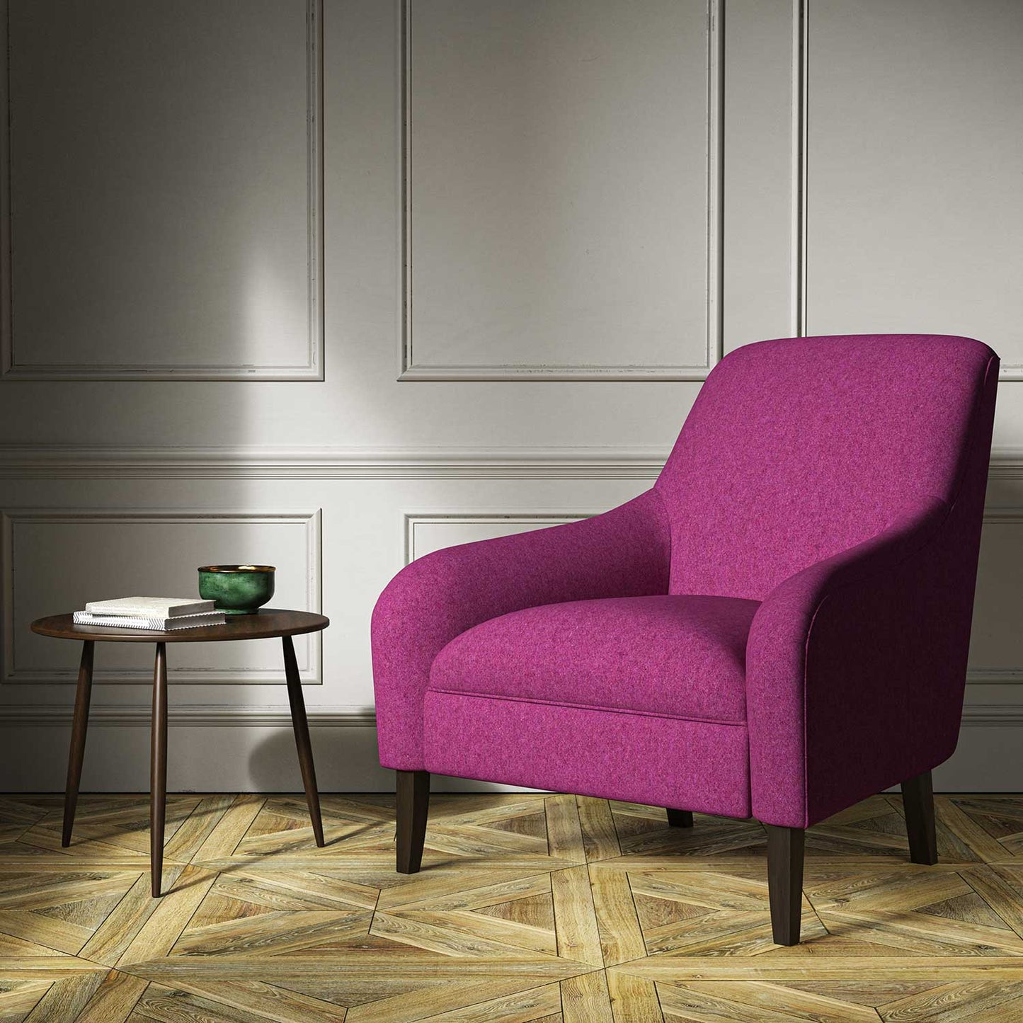 Linwood Lana Fuchsia FR Made to Measure Curtains