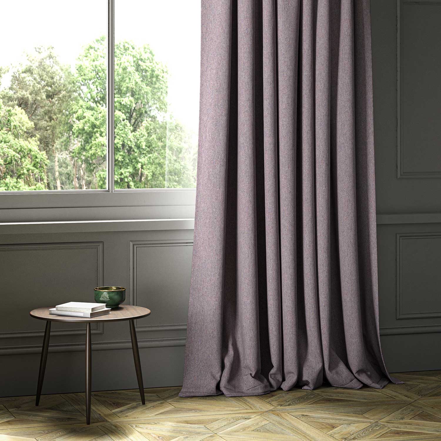 Linwood Lana Haze FR Made to Measure Curtains