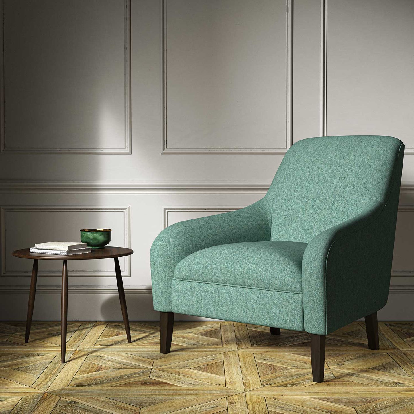 Linwood Lana Seagreen FR Made to Measure Curtains