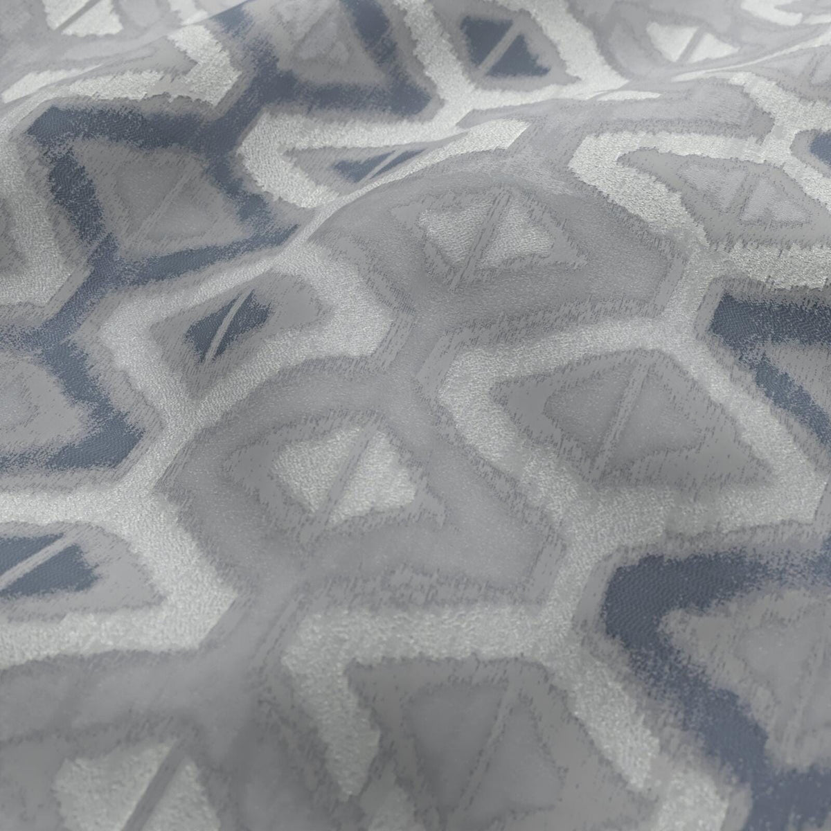 Chess Lattice Horizon Made to Measure Curtains