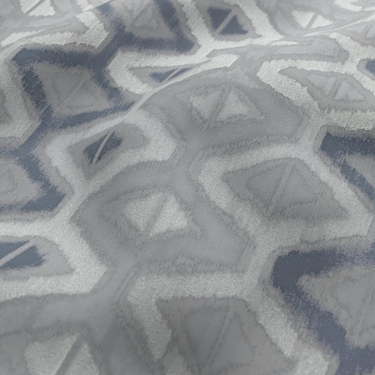 Chess Lattice Horizon Made to Measure Curtains