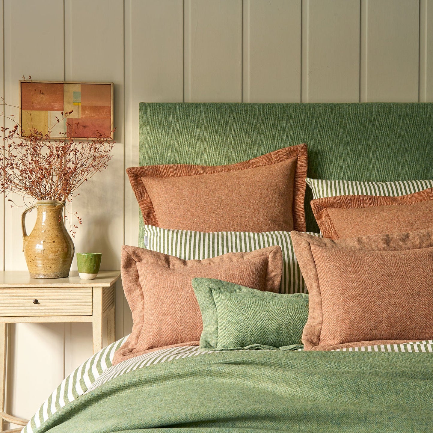 Linwood Foss Pale Ginger FR Made to Measure Curtains