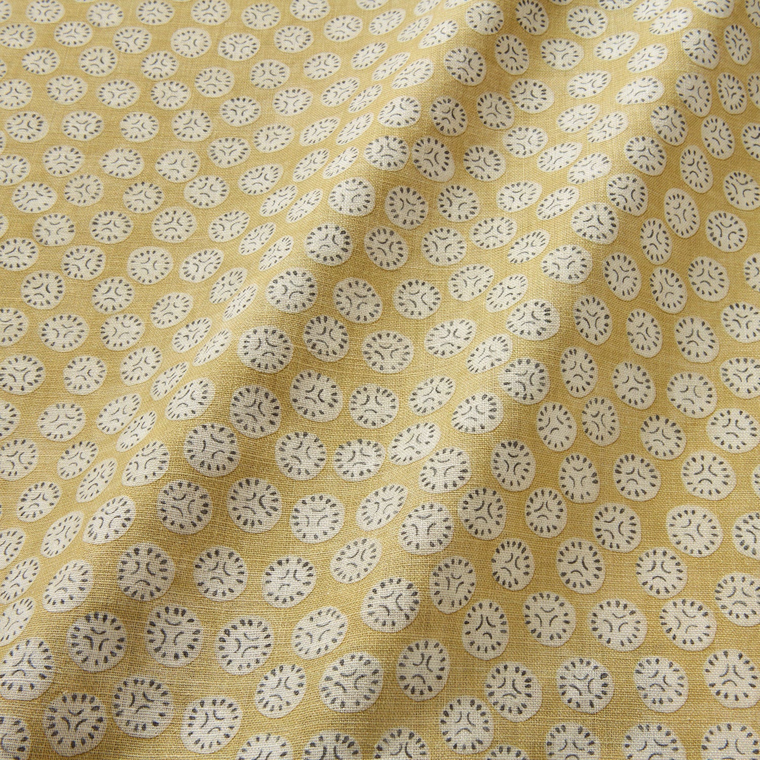 Linwood Chitgar Yellow Lichen Made to Measure Curtains