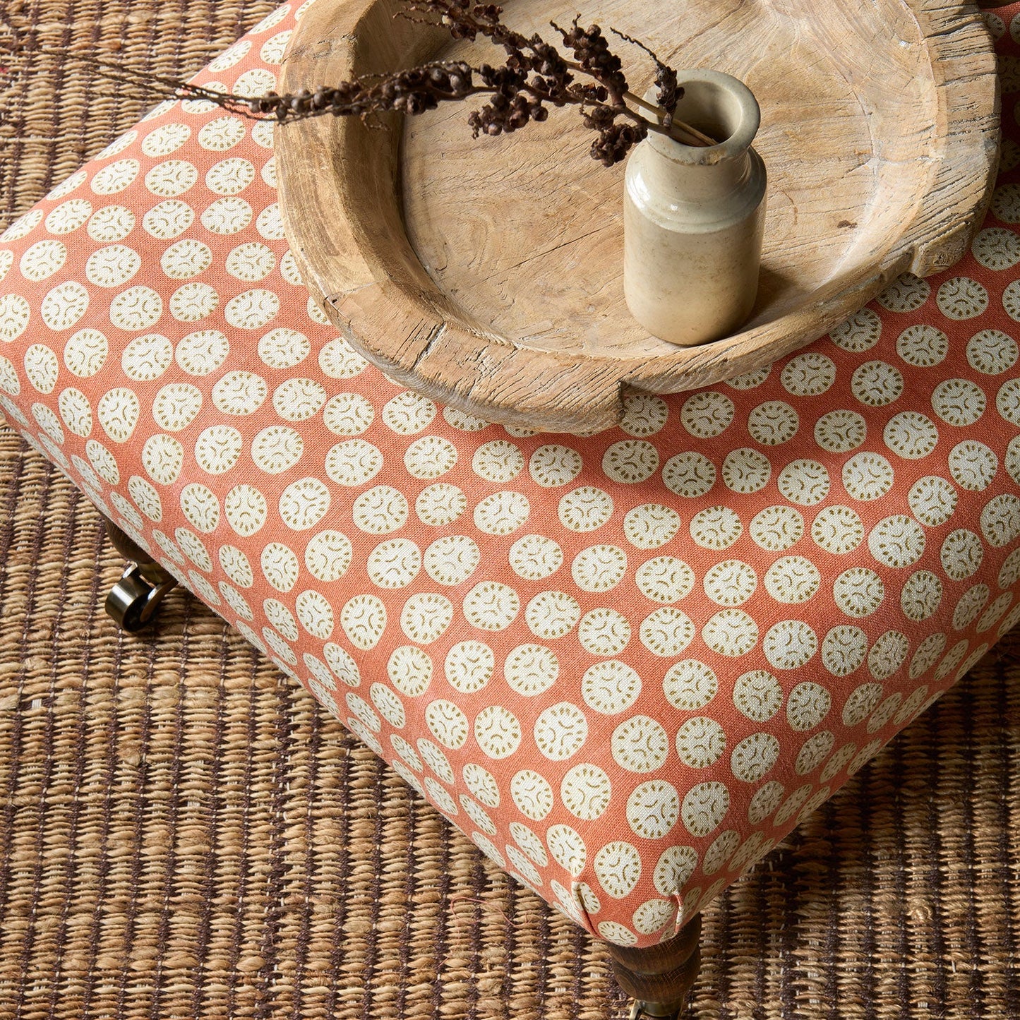 Linwood Chitgar Ginger Biscuit Made to Measure Curtains