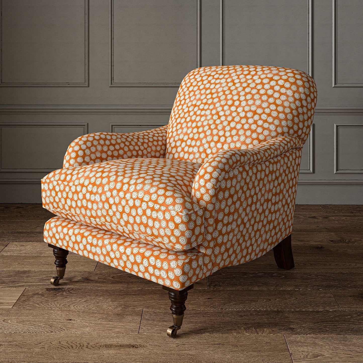 Linwood Chitgar Ginger Biscuit Made to Measure Curtains
