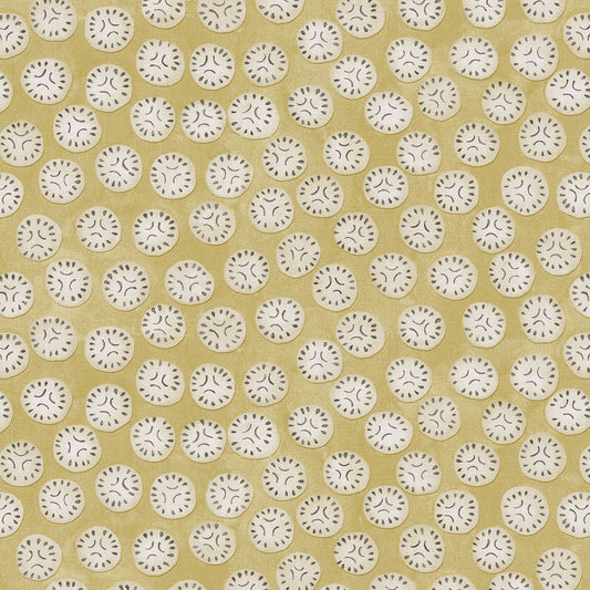 Linwood Chitgar Yellow Lichen Made to Measure Curtains
