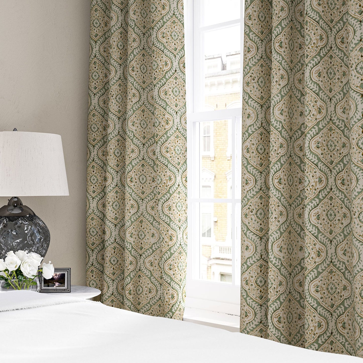 Linwood Kala Aloe Made to Measure Curtains