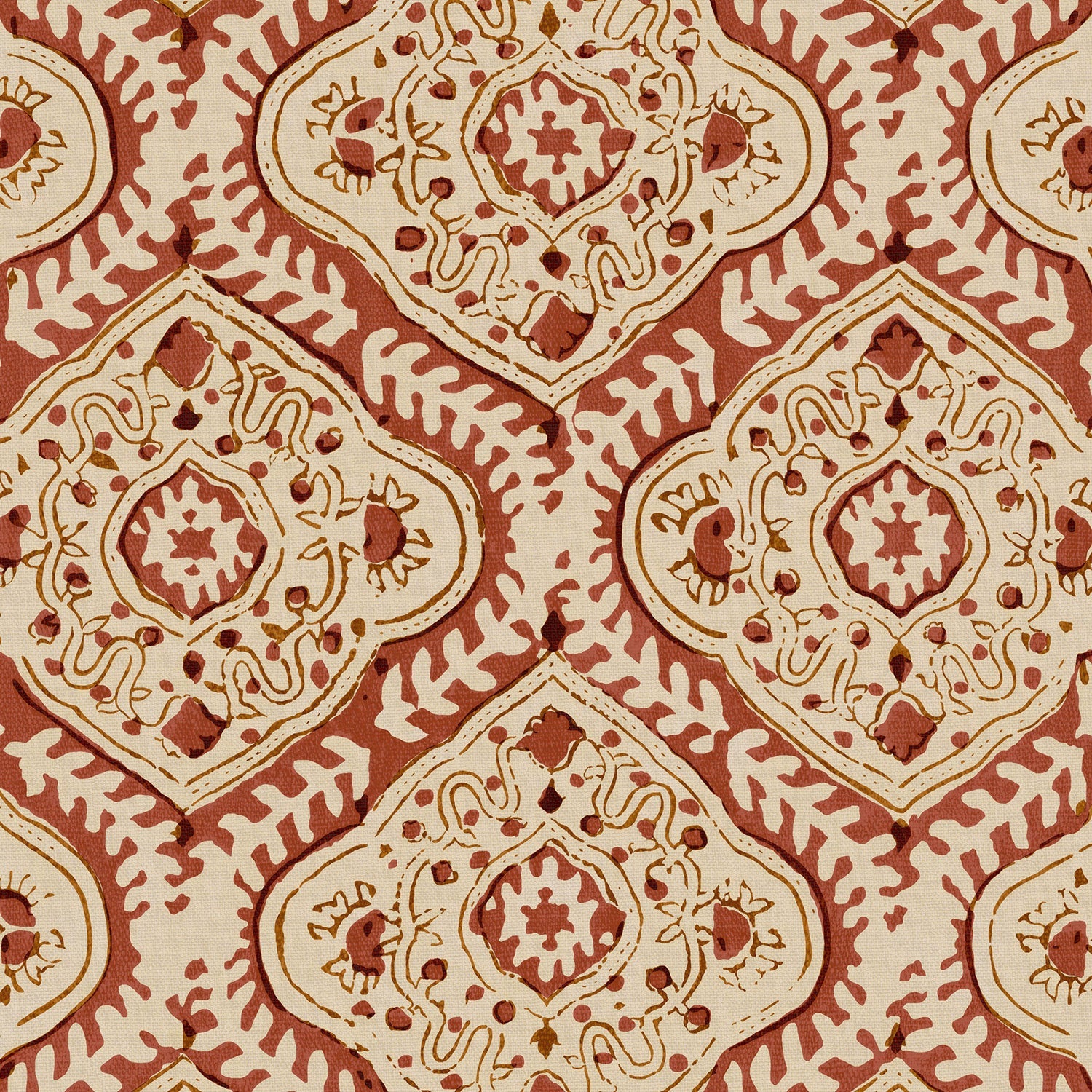 Linwood Kala Chestnut Made to Measure Curtains