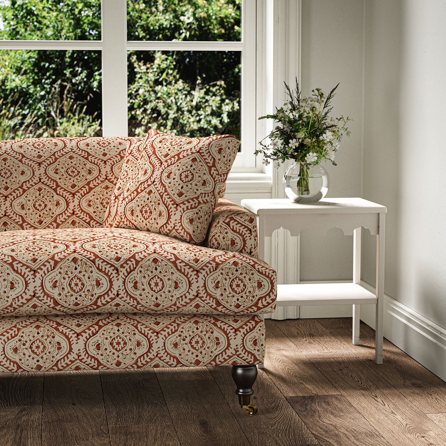 Linwood Kala Chestnut Made to Measure Curtains