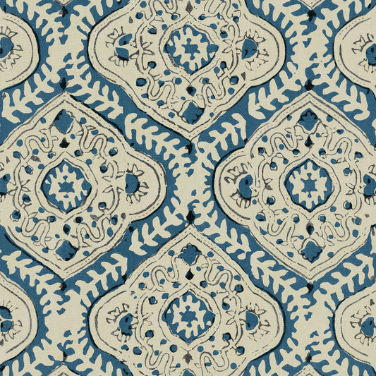 Linwood Kala Indigo Made to Measure Curtains