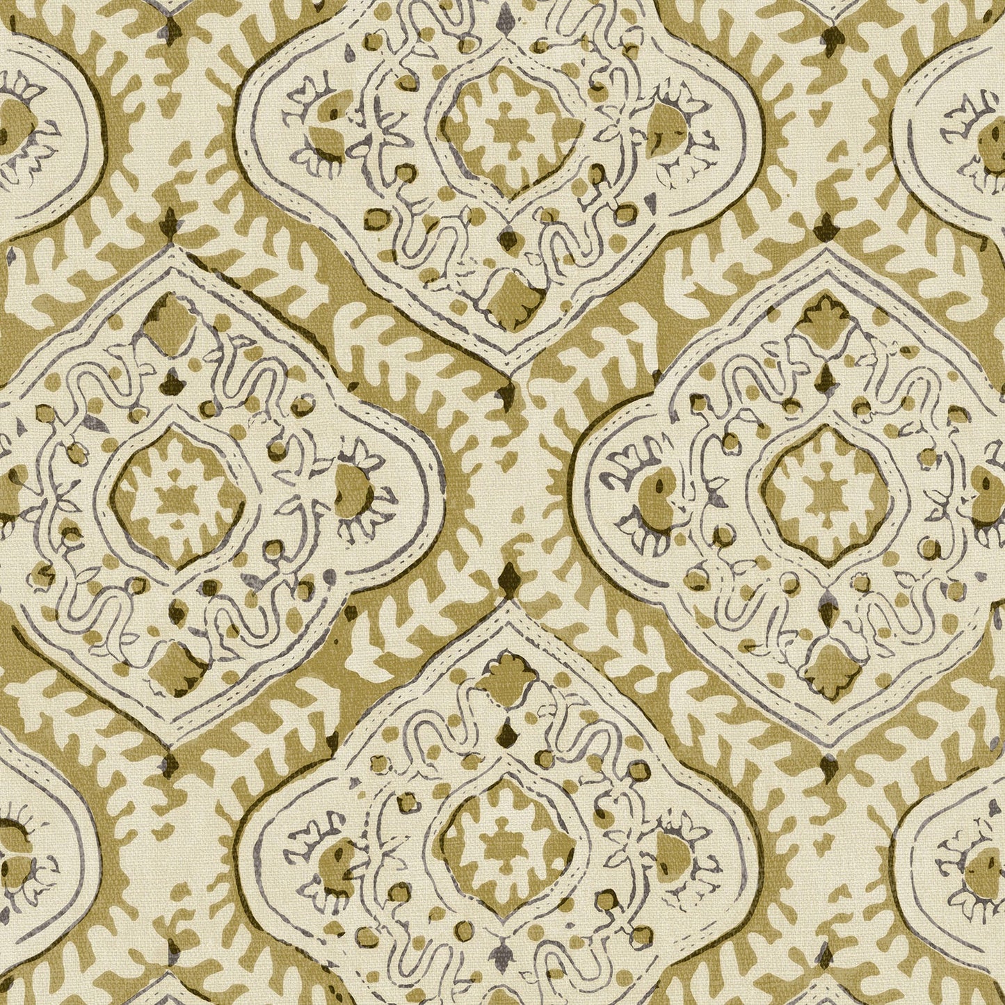 Linwood Kala Olive FR Made to Measure Curtains