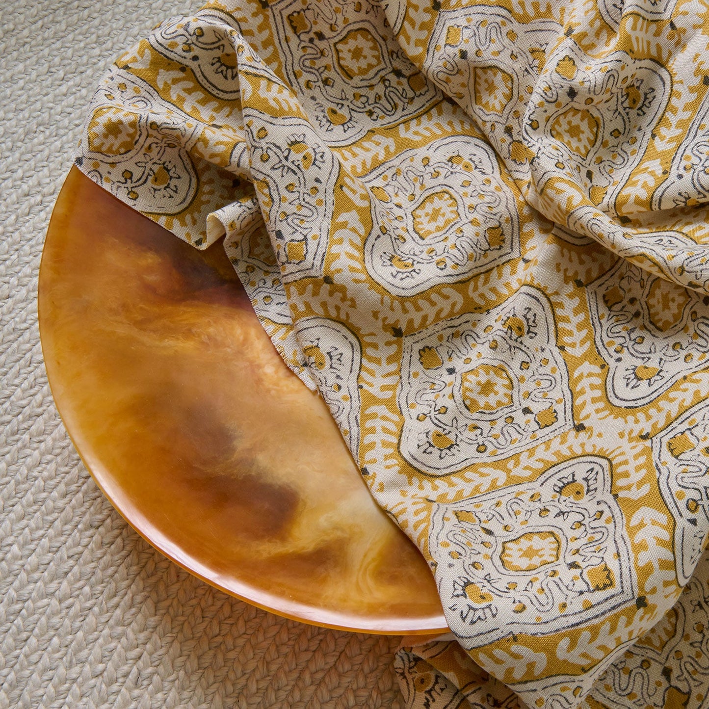 Linwood Kala Saffron Made to Measure Curtains
