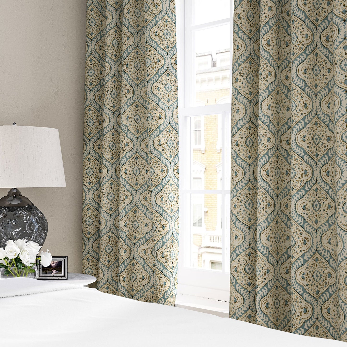 Linwood Kala Sky Made to Measure Curtains