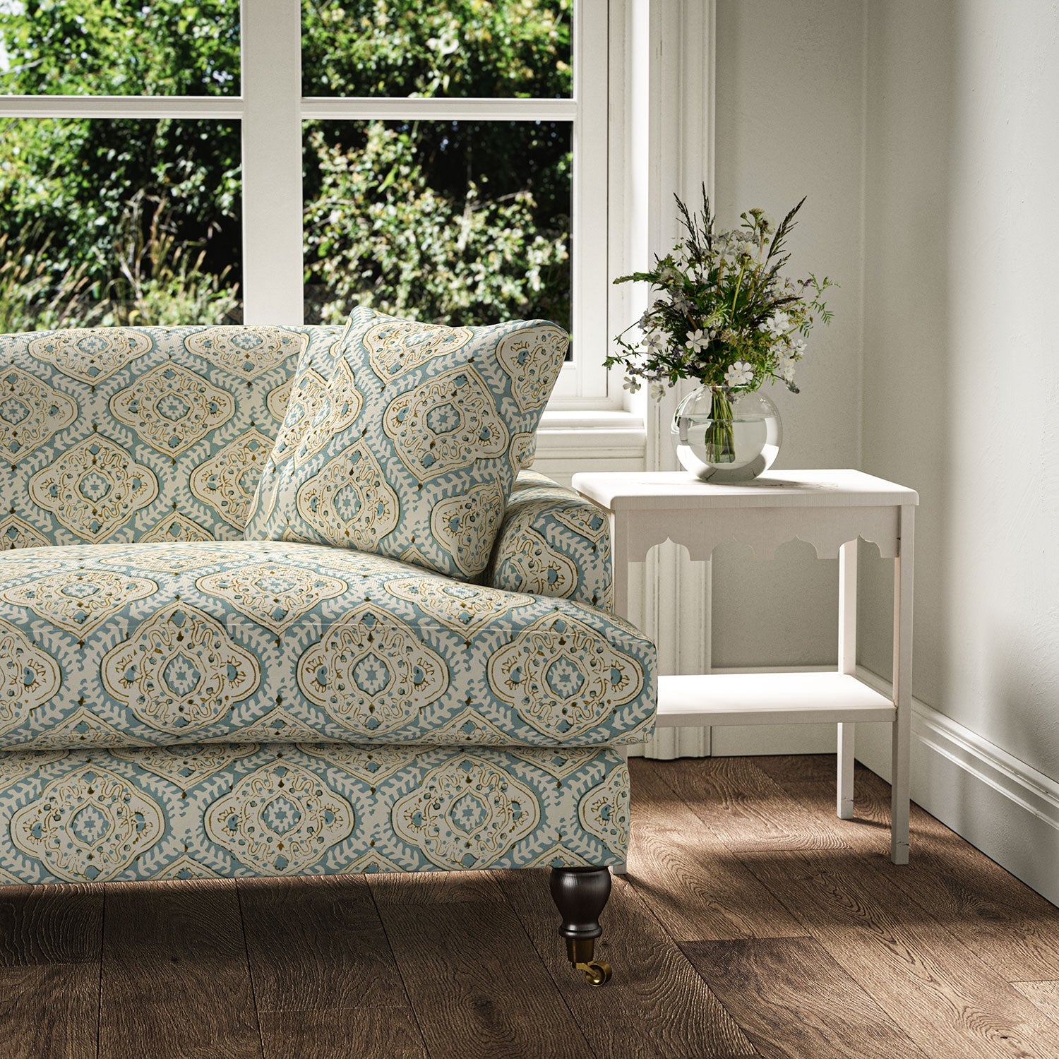 Linwood Kala Sky FR Made to Measure Curtains