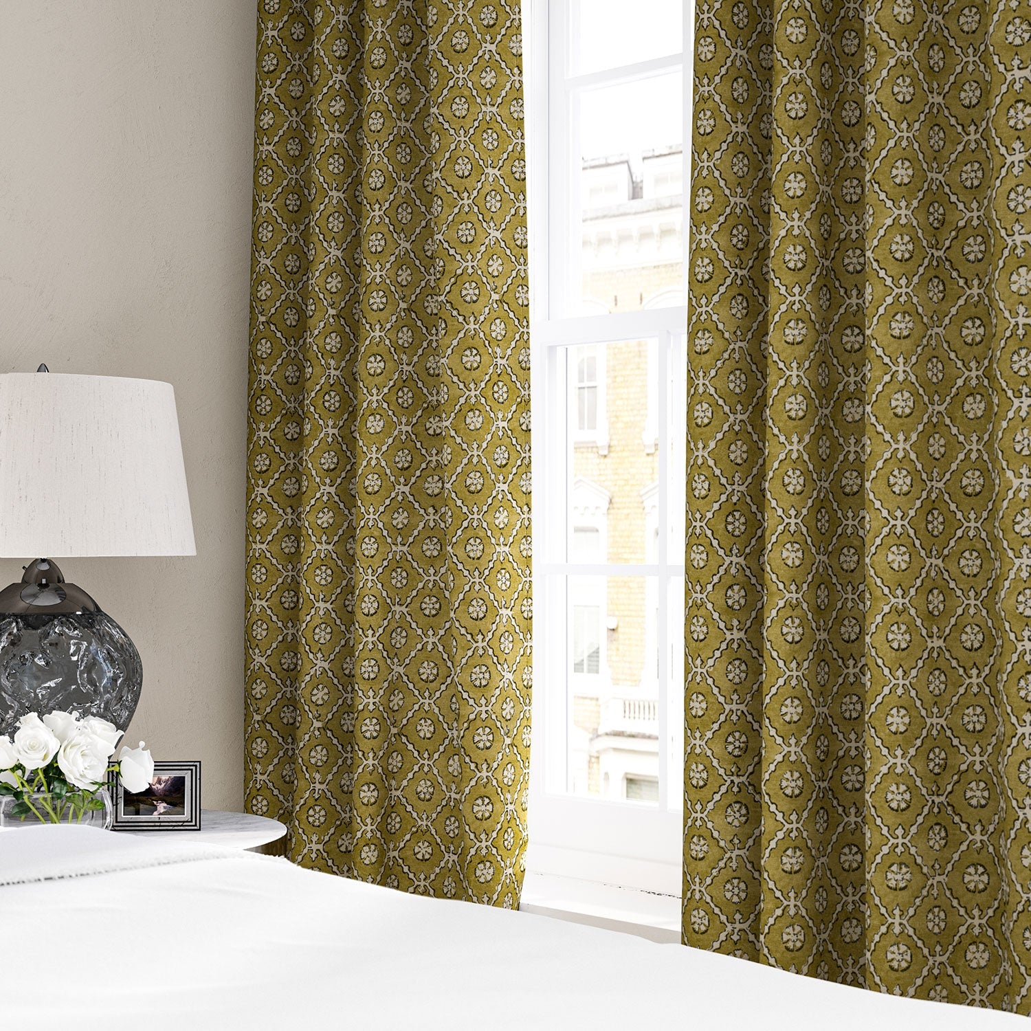 Linwood Khiva Pickle Made to Measure Curtains