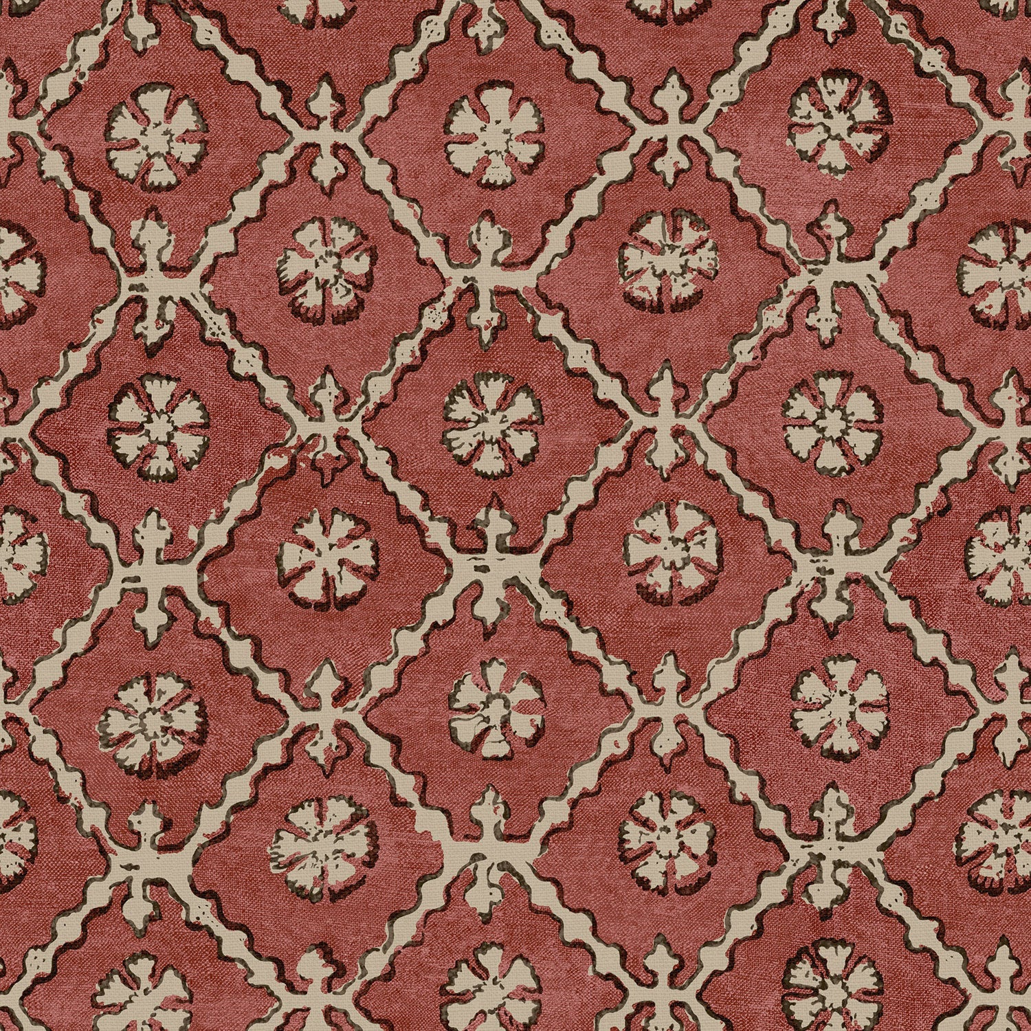 Linwood Khiva Rose FR Made to Measure Curtains