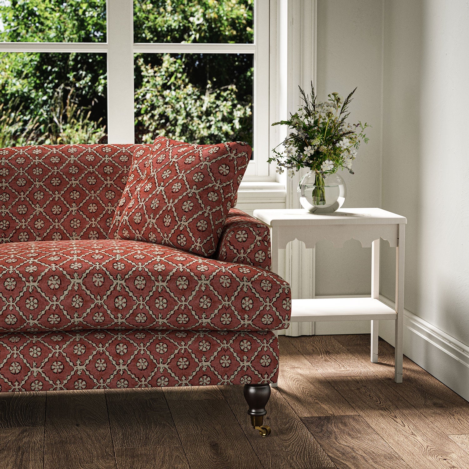 Linwood Khiva Rose FR Made to Measure Curtains