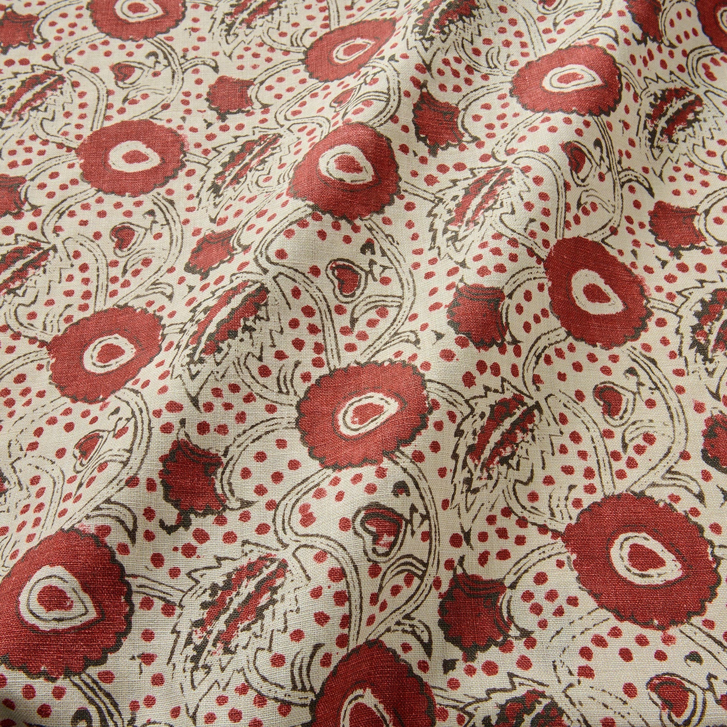 Linwood Rubia Garnet Made to Measure Curtains