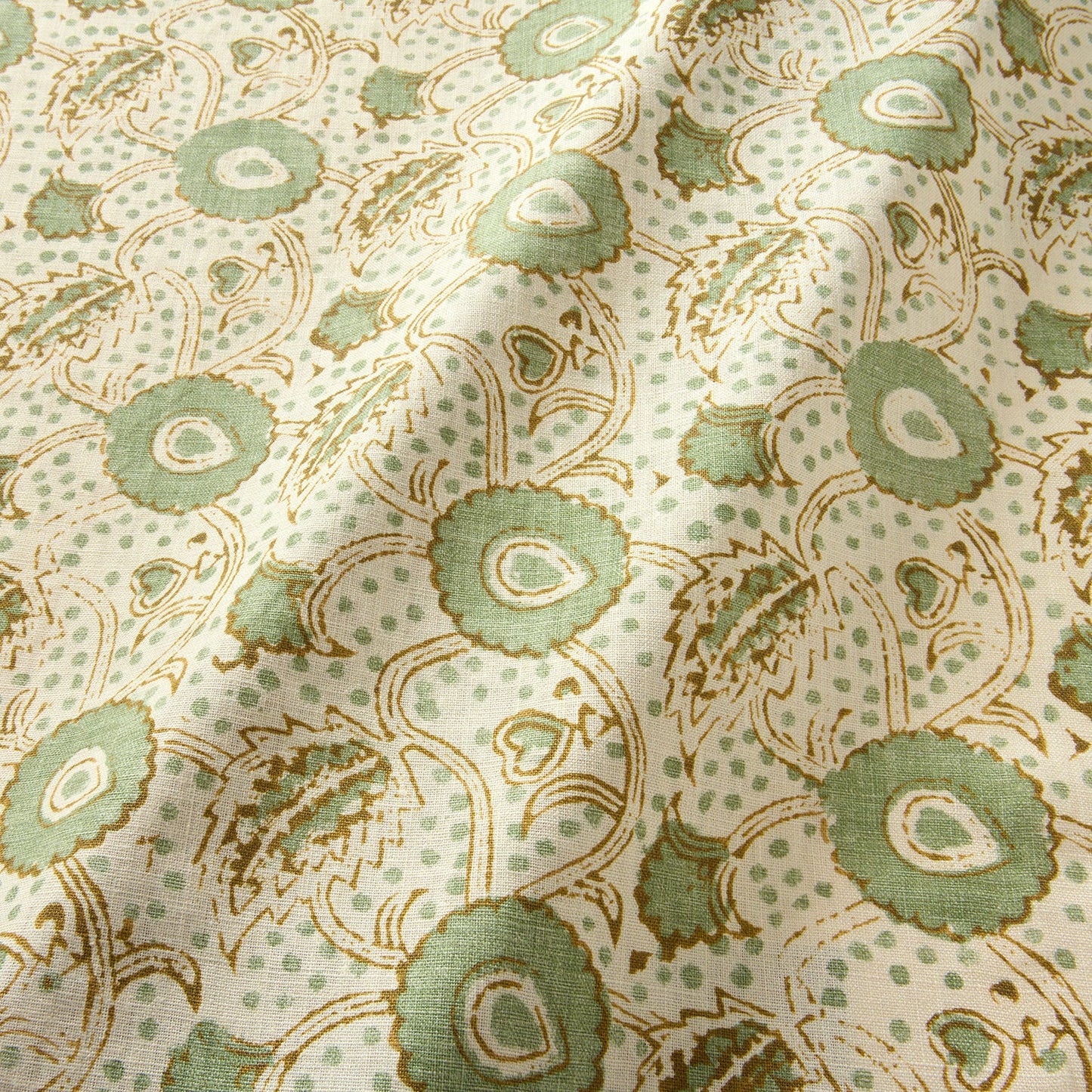 Linwood Rubia Sage Made to Measure Curtains