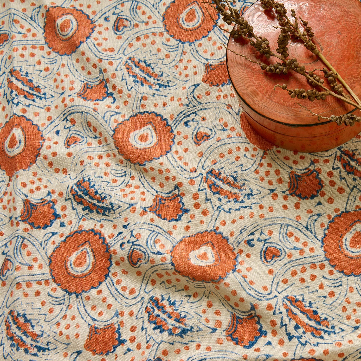 Linwood Rubia Rust Made to Measure Curtains