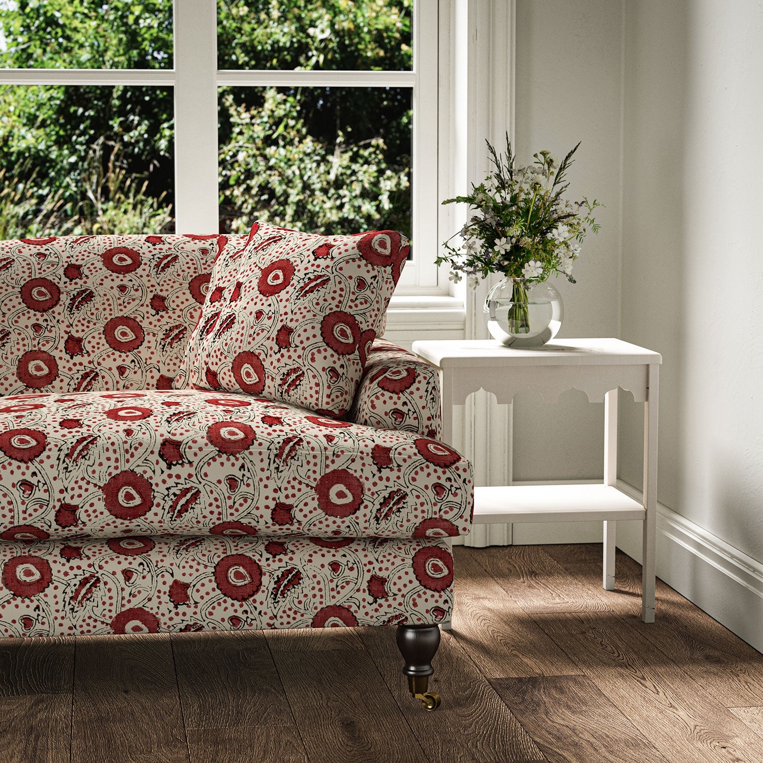 Linwood Rubia Garnet Made to Measure Curtains