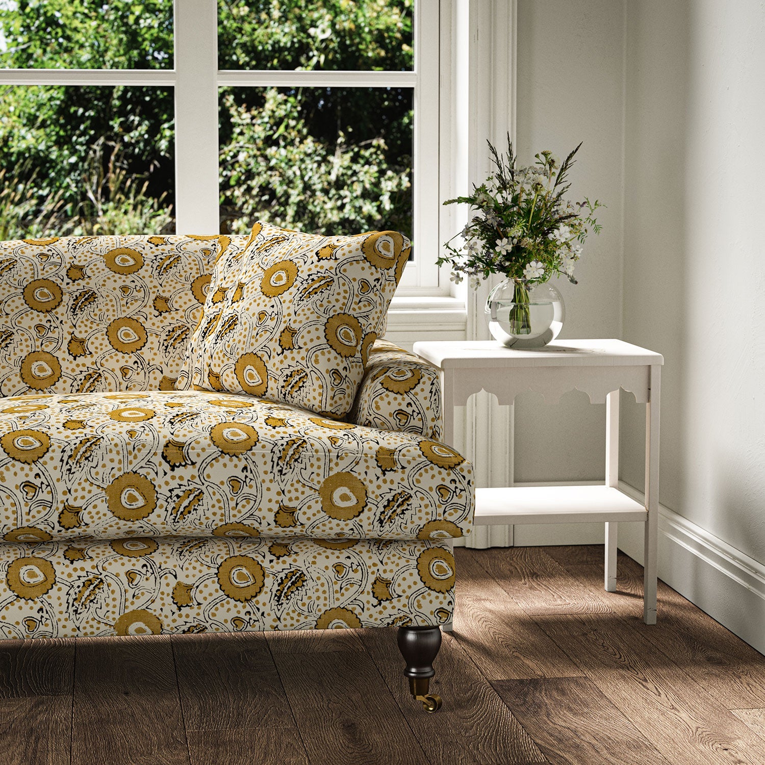 Linwood Rubia Ochre Made to Measure Curtains