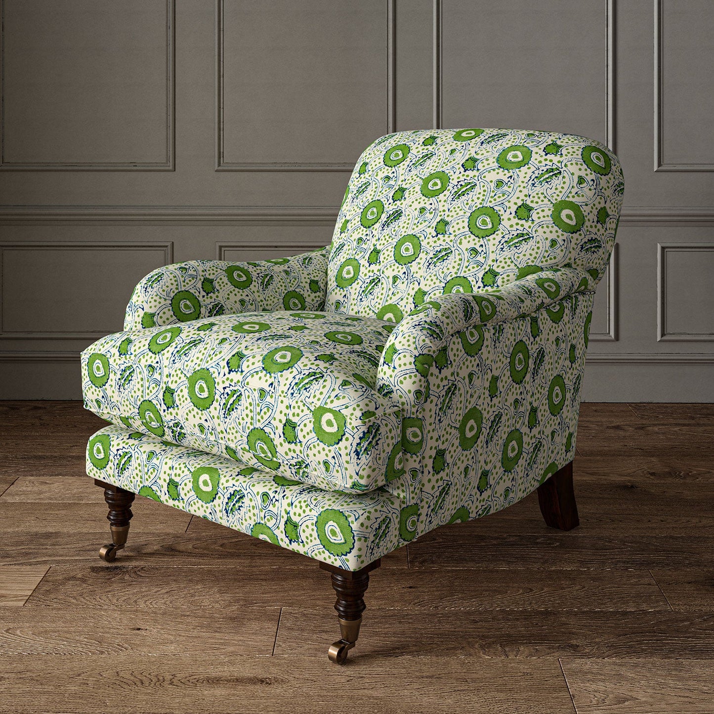 Linwood Rubia Peas Made to Measure Curtains