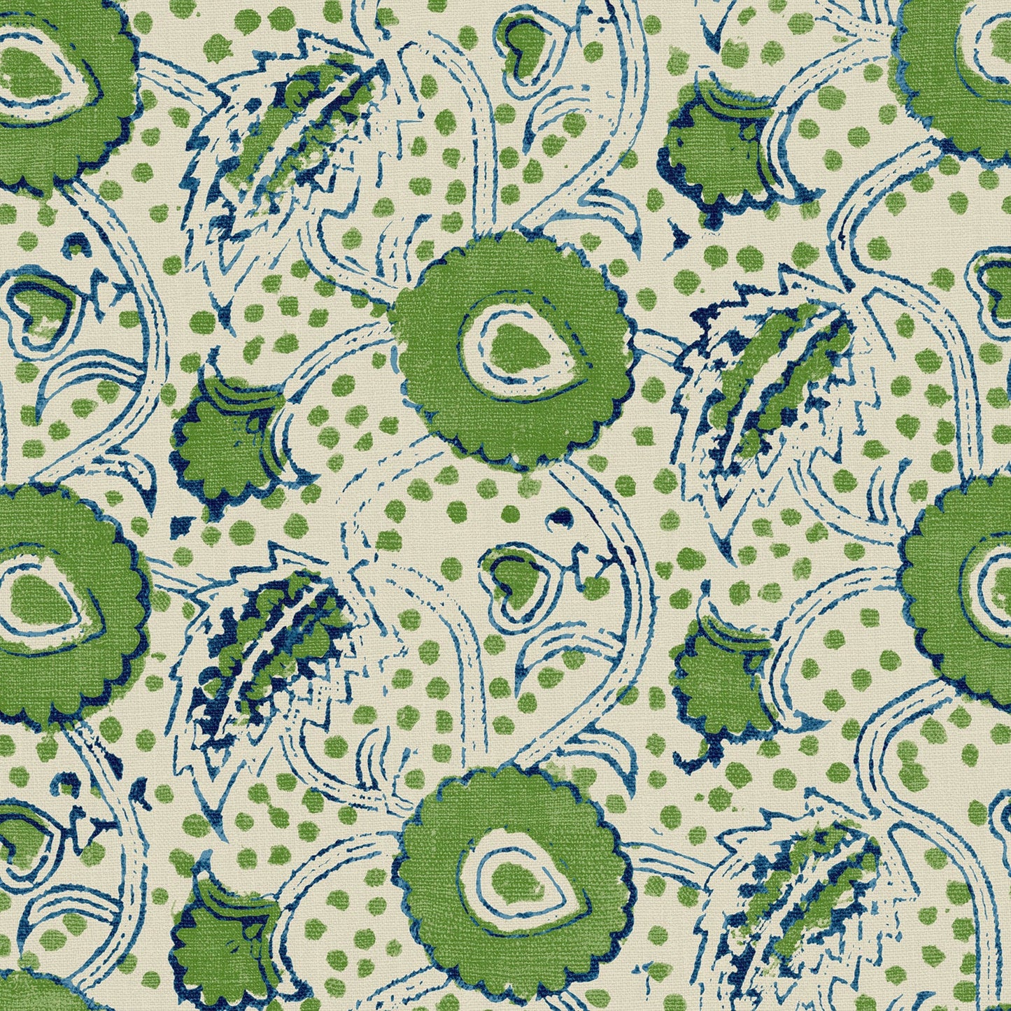 Linwood Rubia Peas Made to Measure Curtains
