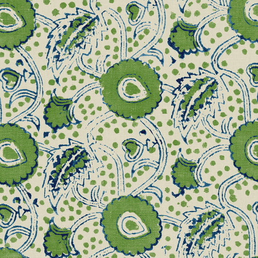 Linwood Rubia Peas FR Made to Measure Curtains