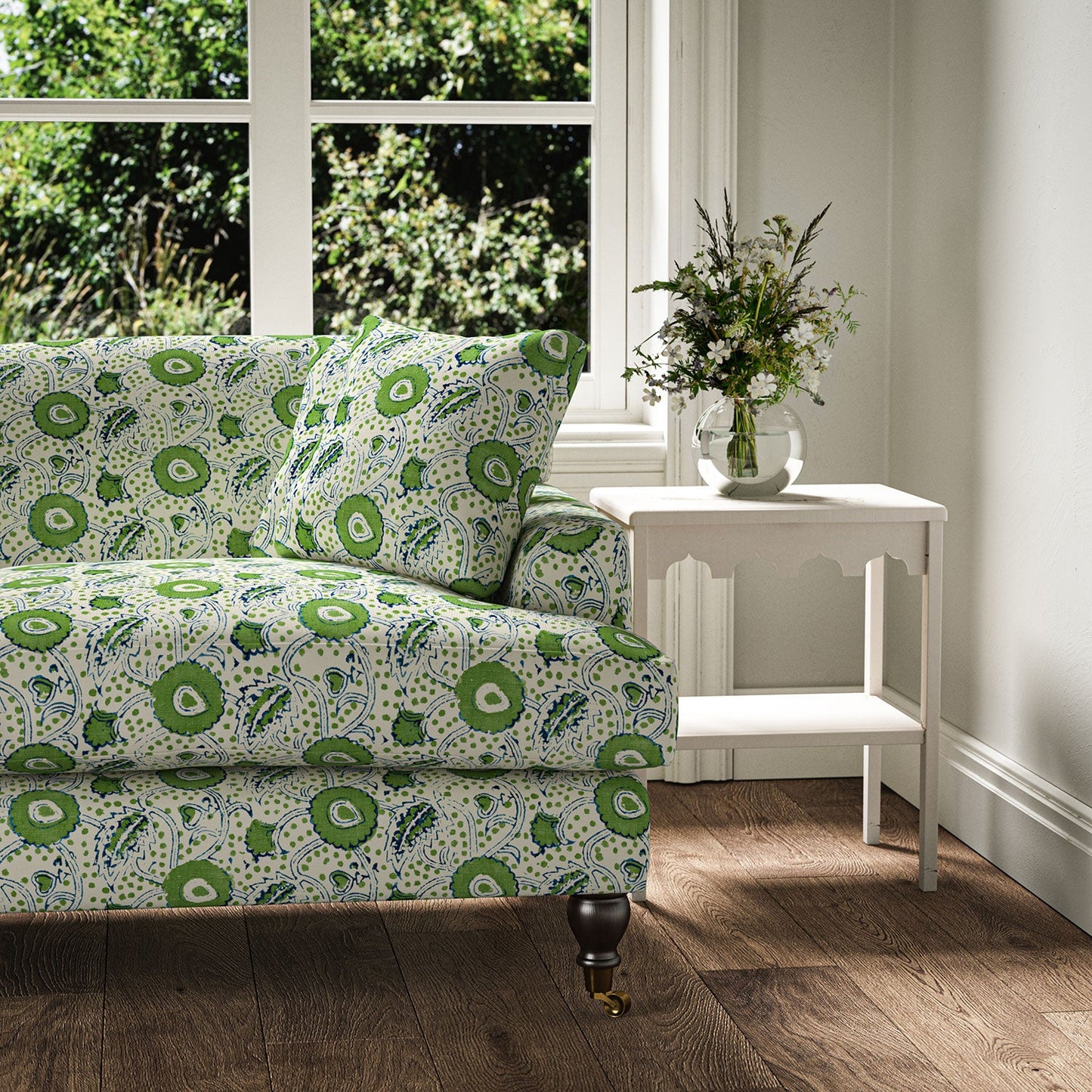 Linwood Rubia Peas Made to Measure Curtains
