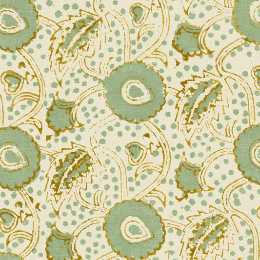 Linwood Rubia Sage Made to Measure Curtains