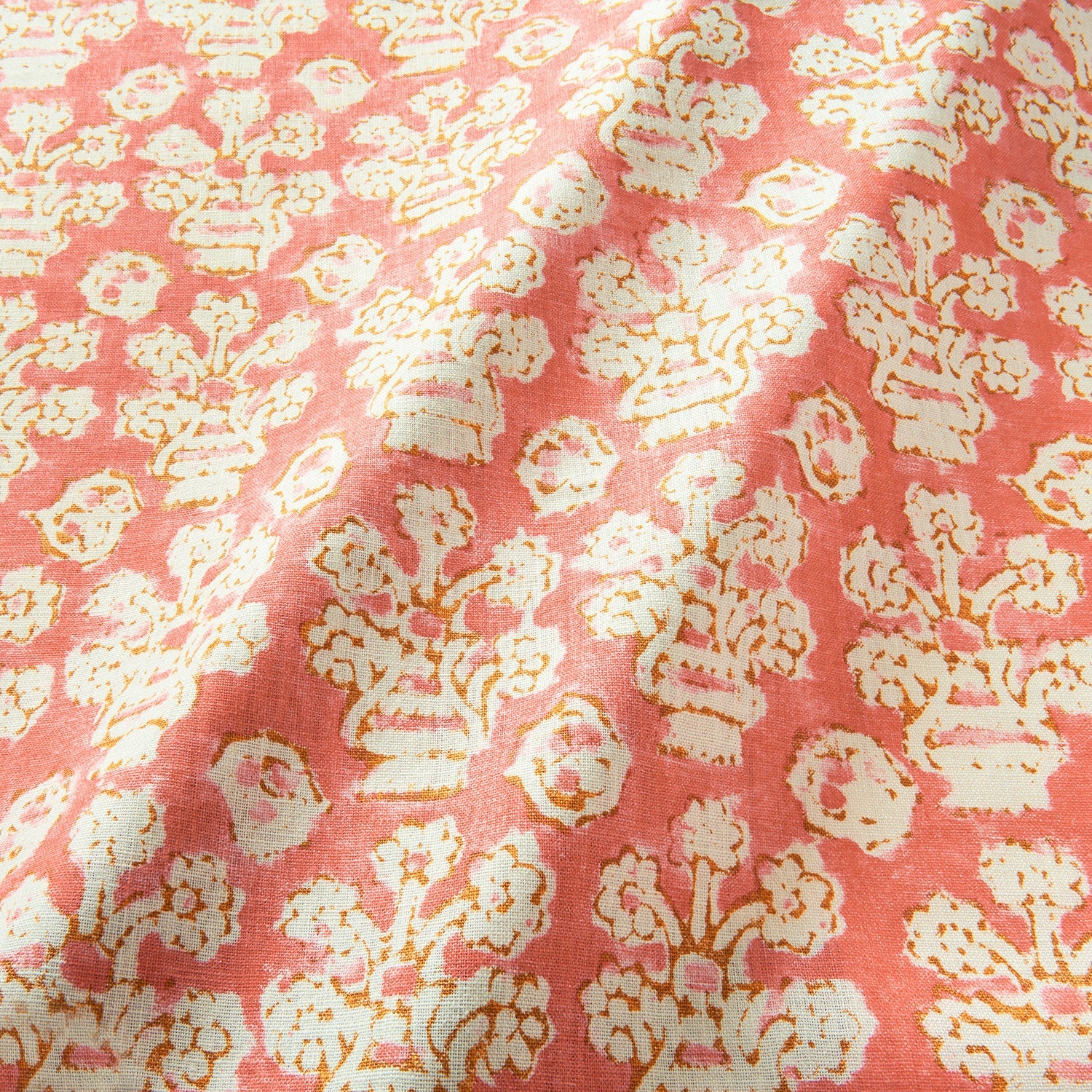 Linwood Shirin Coral FR Made to Measure Curtains