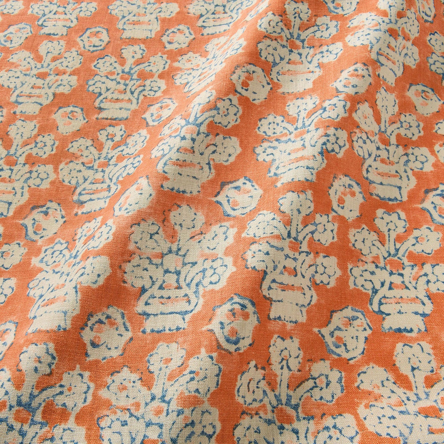 Linwood Shirin Paprika Made to Measure Curtains
