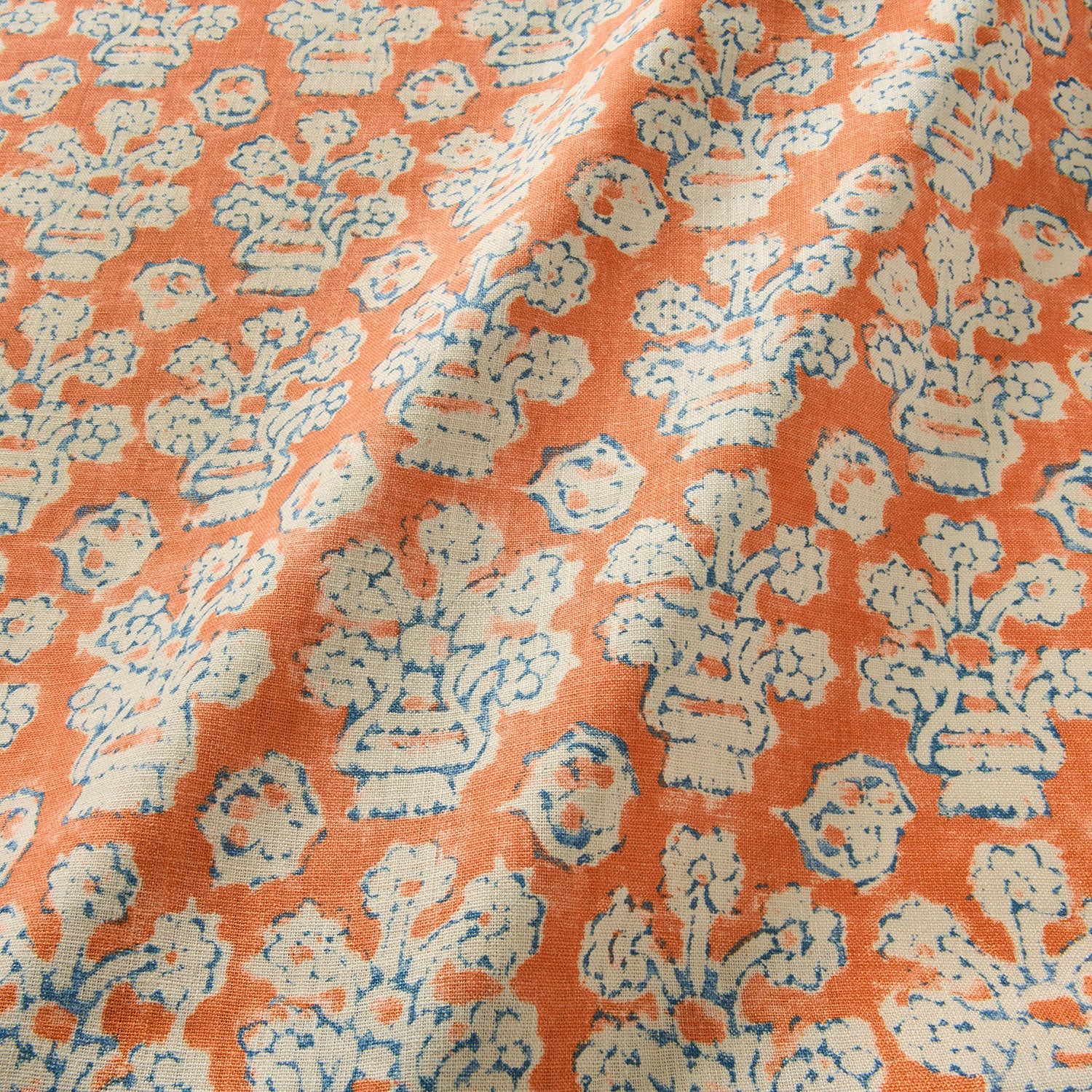Linwood Shirin Paprika FR Made to Measure Curtains