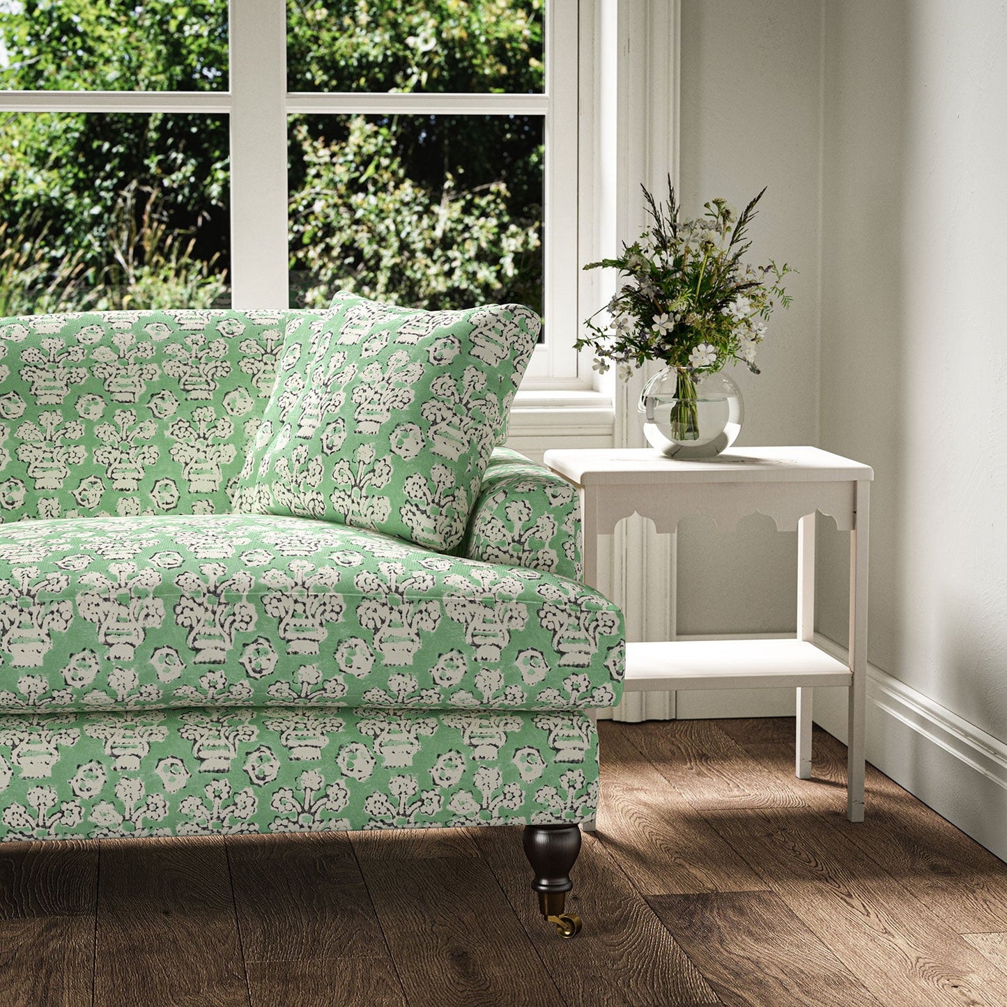 Linwood Shirin Jade FR Made to Measure Curtains