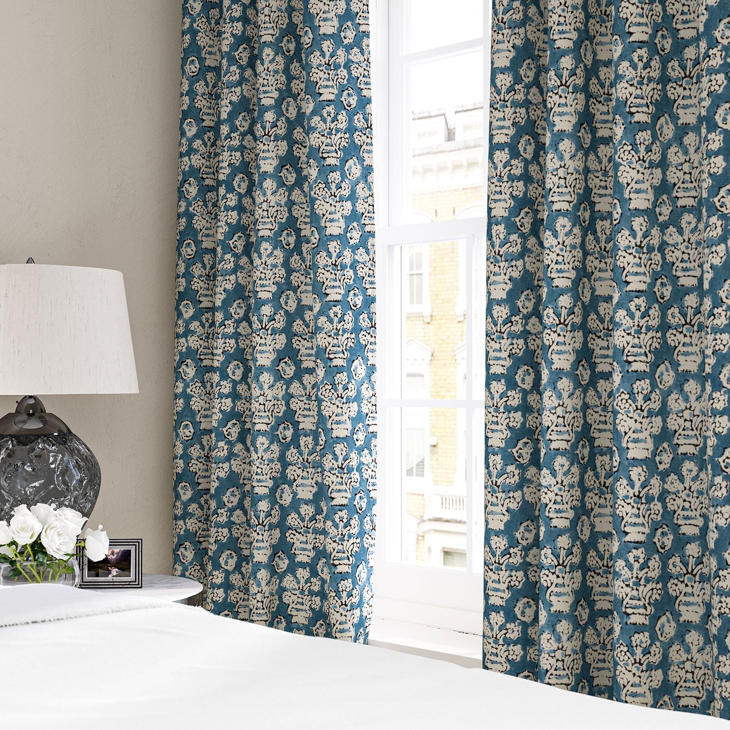 Linwood Shirin Lakeside FR Made to Measure Curtains
