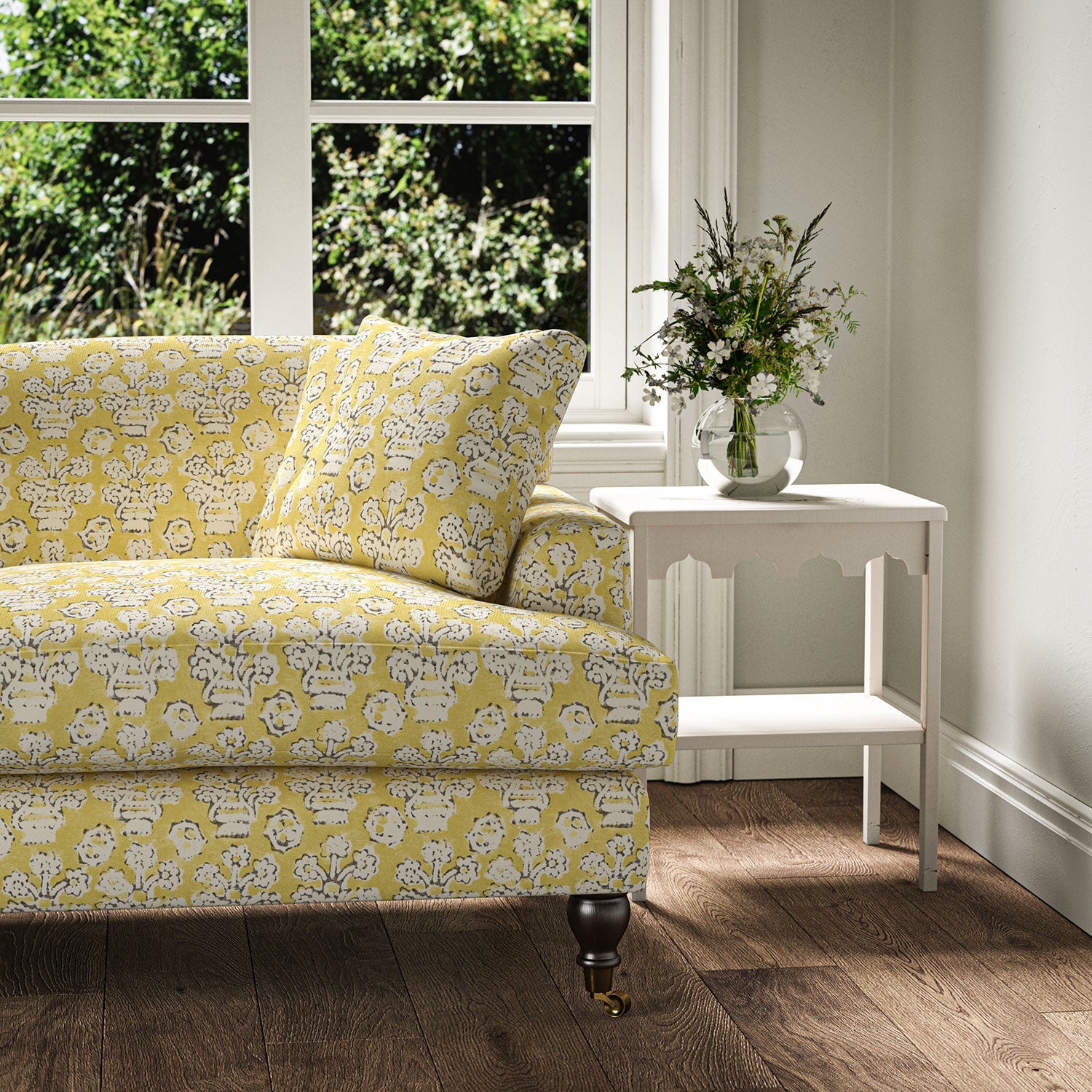 Linwood Shirin Lemon Curd FR Made to Measure Curtains