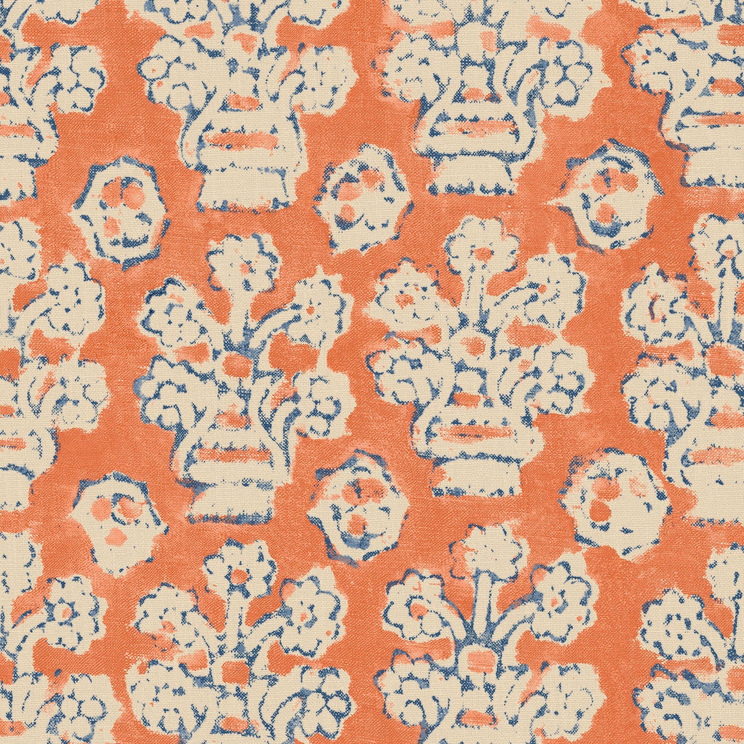 Linwood Shirin Paprika FR Made to Measure Curtains