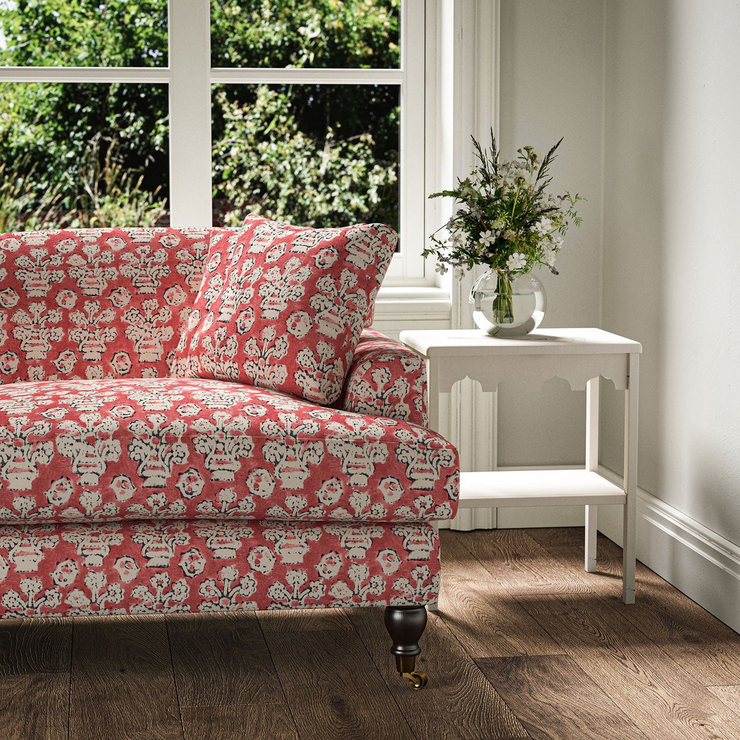 Linwood Shirin Raspberry Jam Made to Measure Curtains