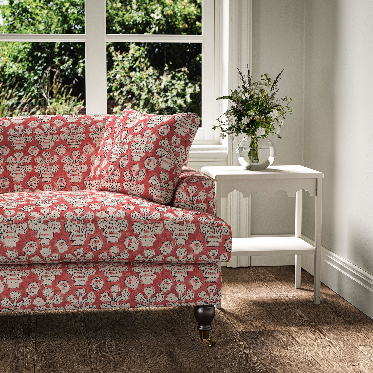 Linwood Shirin Raspberry Jam Made to Measure Curtains